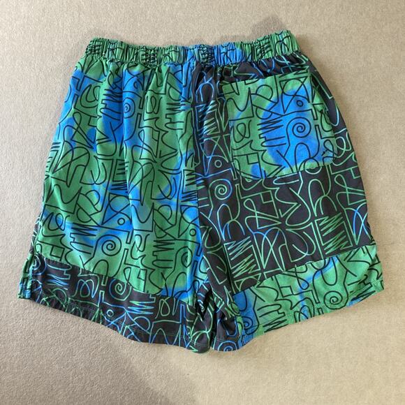 Nike Mens Yoga Training Robbie Simon Shorts Sz XXL Green Black Gym Swoosh A.I.R. - Picture 7 of 12